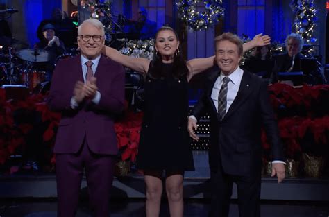 Steve Martin & Martin Short Joined by Selena Gomez for ‘SNL’ Monologue ...