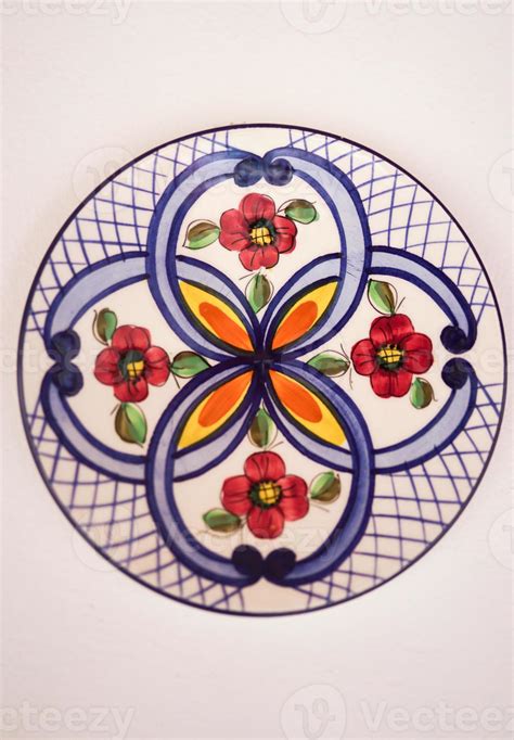 Ceramic plate art 5225517 Stock Photo at Vecteezy