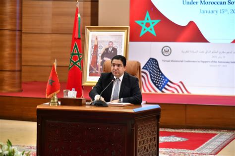 Strong Support for Morocco's Initiative as Only Basis for Resolving ...