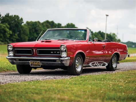 1965 Pontiac Tempest LeMans GTO Convertible | Auburn Fall 2019 | RM ...