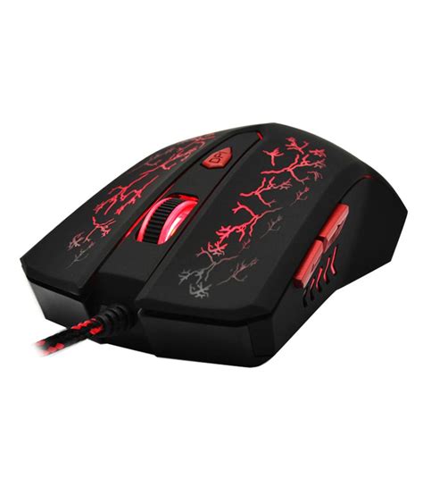 Buy Zebronics Fire Gaming Usb Mouse Black Online at Best Price in India - Snapdeal