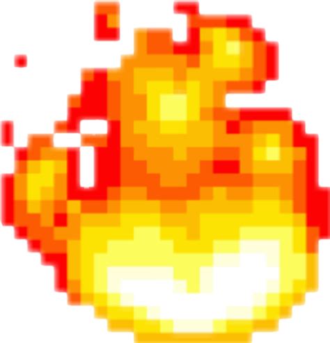 Fireball Pixel Art