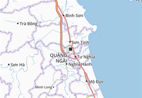 MICHELIN Quảng Ngãi map - ViaMichelin