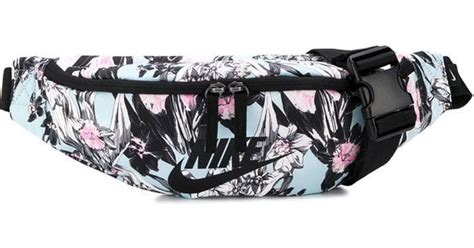 Nike Heritage Floral Print Fanny Pack in Black | Lyst