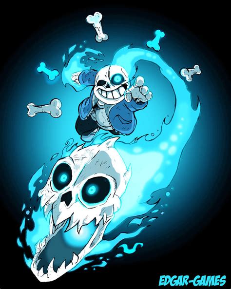 Sans The Skeleton Undertale by Edgar-Games on DeviantArt