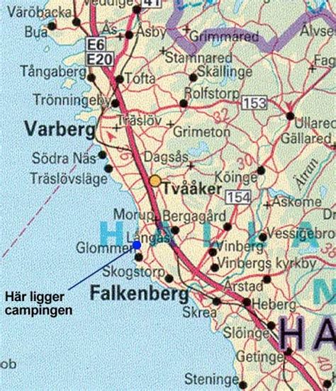 Karta Över Halland Och Skåne - Europa Karta