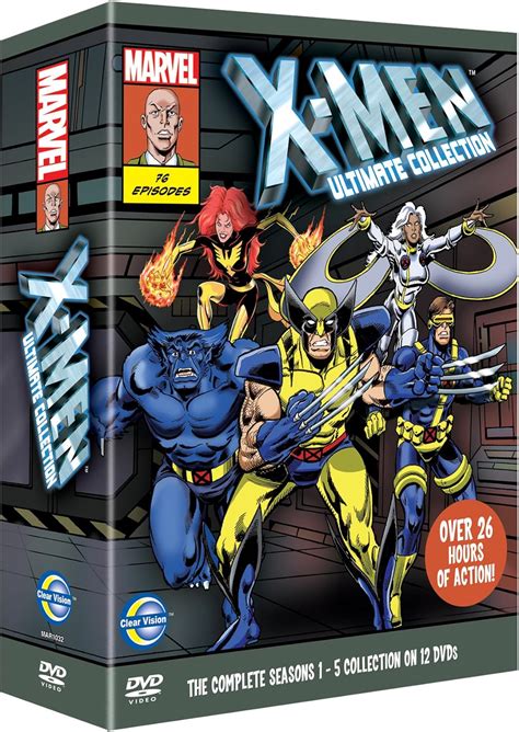 X-Men: Ultimate Collection - Seasons 1-5 [DVD]: Amazon.co.uk: DVD & Blu-ray