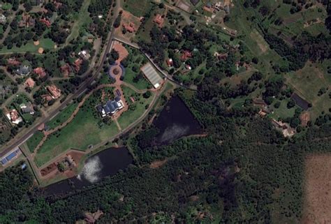 Robert Mugabe home: Satellite image of mansion where dictator is held - Daily Star