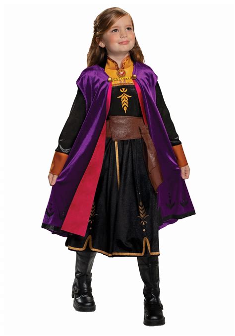 Frozen 2: Anna Deluxe Child Costume - Walmart.com