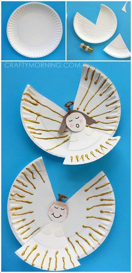 christmas angel craft for kids | Preschool christmas crafts, Winter ...