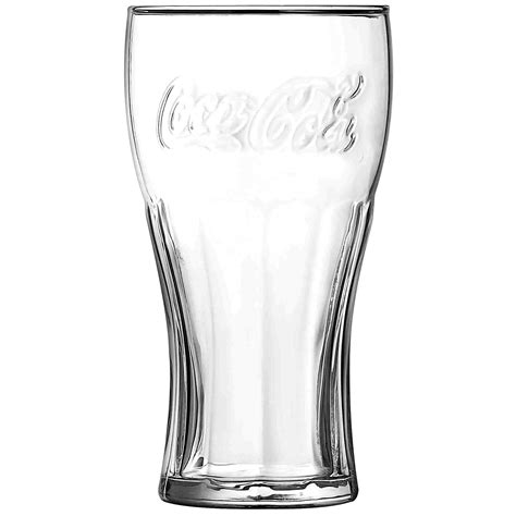 Classic Coca Cola Contour Glasses 460ml at drinkstuff