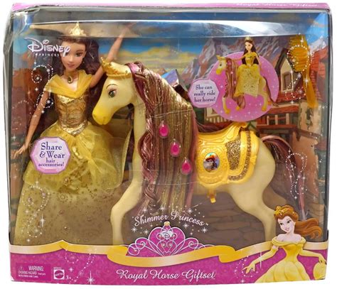 Disney Princess Beauty and the Beast Sparkling Princess Royal Horse ...