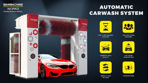 Fully Automatic Car Wash Machine | Touch less Car Wash | MN E-X 22 ...