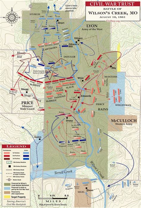 BATTLE MAP | American Battlefield Trust’s map of the Battle of Wilson’s ...