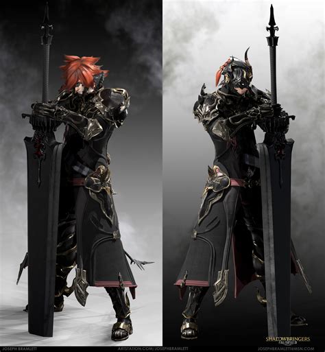 Joseph Bramlett - Dark Knight - Final Fantasy XIV : Shadowbringers ...