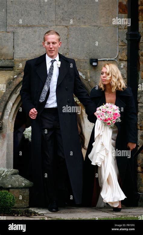 The Wedding of Billie Piper and Laurence Fox at the Church of St Stock Photo: 100785998 - Alamy