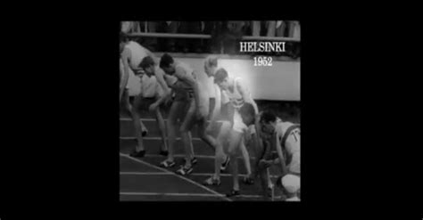 Roger Bannister: a mile under four minutes | Helsinki 1952