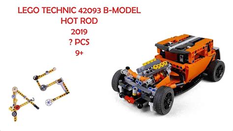 Lego Technic 42093 B-Model Hot Rod - Speed Build and Review - YouTube