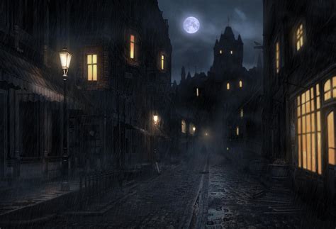 Victorian London during the night - Photo Compositing : r/photoshop