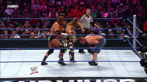 John Cena vs. Triple H vs. Shawn Michaels - WWE Championship Match ...