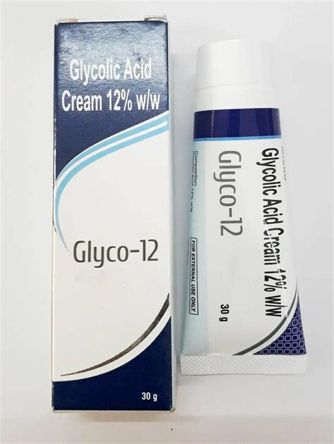 Glycolic Acid 12% Cream Revive Healthy Skin,Exfoliating Peel,Anti Ageing-in Toners from Beauty ...