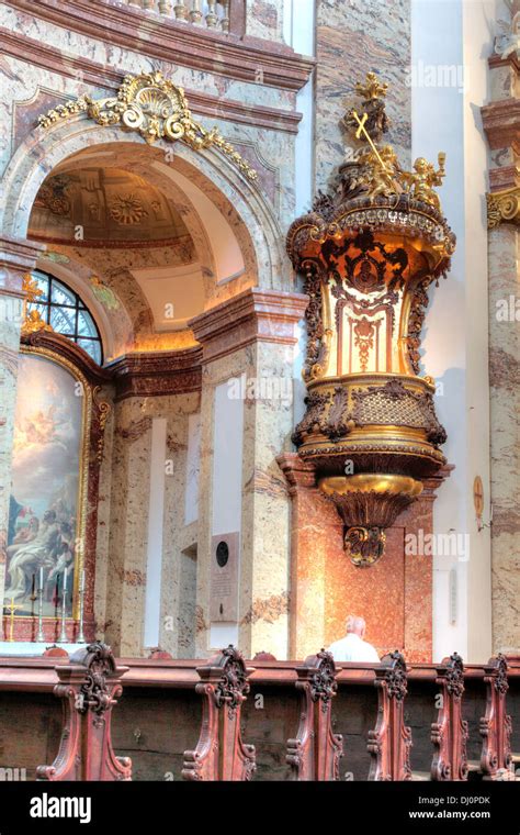 Karlskirche vienna interior hi-res stock photography and images - Alamy