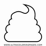 Whip Cream Coloring Pages For Kids  Free To sketch template