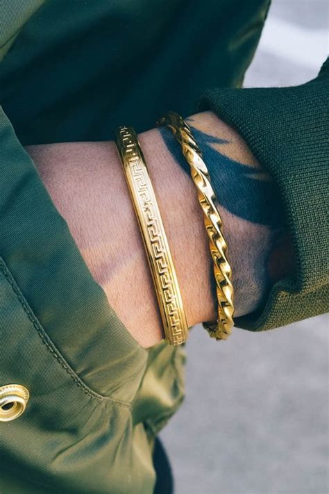 40 Original Men’s Gold Bracelet Designs – Macho Vibes