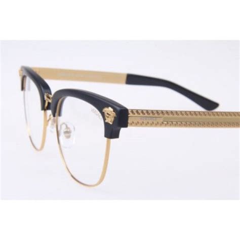 versace gold frame glasses mens - Larissa Sadler