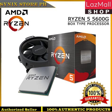 AMD Ryzen 5 5600G with Radeon Graphics 6 Core, 12 Thread Processor Up ...