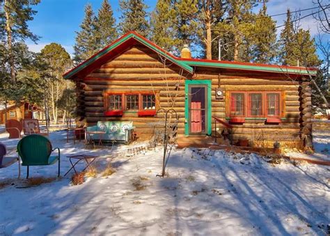 Check Out This Cozy Colorado Log Cabin For Sale