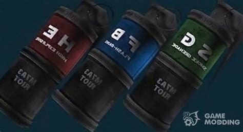 Grenades Pack for Counter Strike 1.6