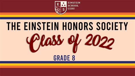 Congratulations! Einstein Honors... - Einstein School Cebu | Facebook