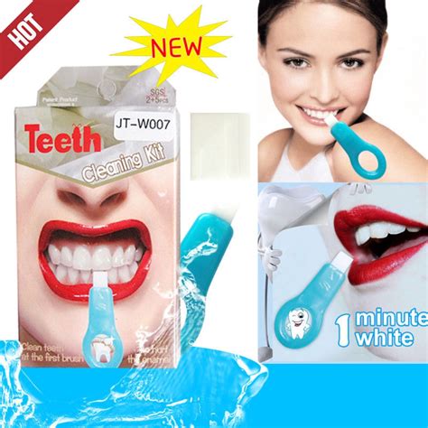 Dental Nano Teeth Whitener Kit Teeth Cleaning Whitener Brush Tooth Whitening Stains Removal For ...