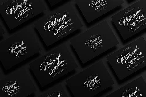 Photograph Signature Logo fonts (269187) | Script | Font Bundles