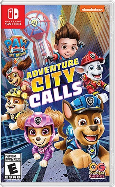 PAW Patrol The Movie: Adventure City Calls Nintendo Switch - Best Buy