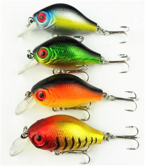 10Pcs/Lot Rock Fishing Hard Lures 5.5cm 8g CrankBait For Culter Fishing Lure Fishing Tackle-in ...