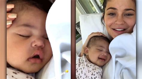Kylie Jenner's CUTE STORMI Smiling Video, Wins The Internet - YouTube