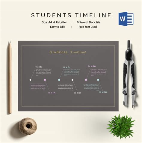 47+ Blank Timeline Templates - PSD, DOC, PDF