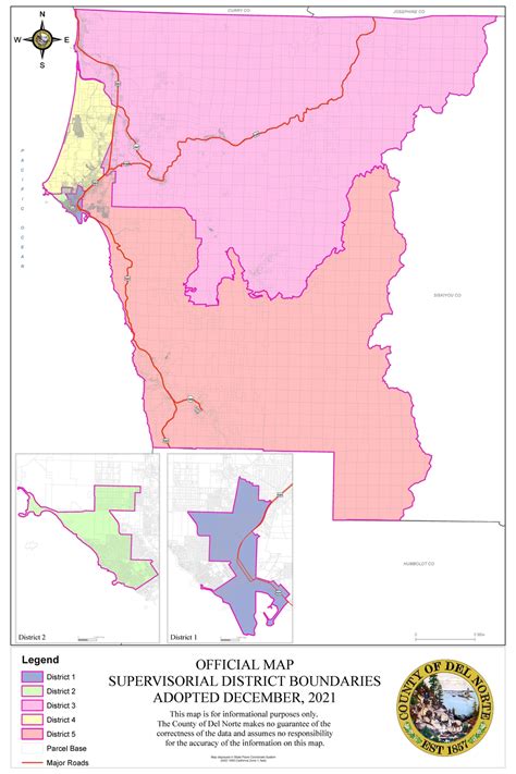 County of Del Norte, California - District / Precinct Maps