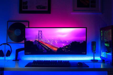 Cómo usar luces LED para decorar tu habitación gamer - GamerPC