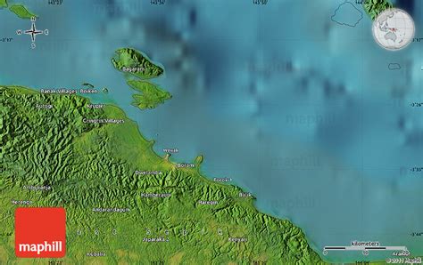 Satellite Map of Wewak