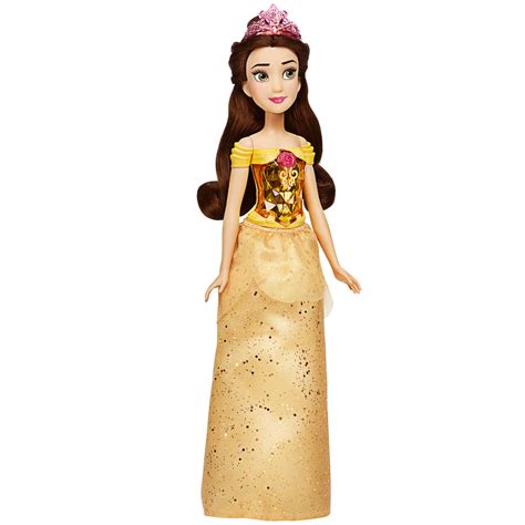 Disney Princess Royal Shimmer Belle Doll, Fashion Doll, Skirt and ...