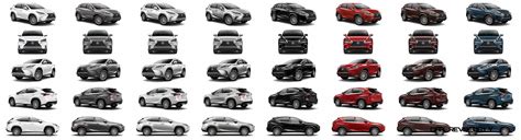 2015 Lexus NX Colors