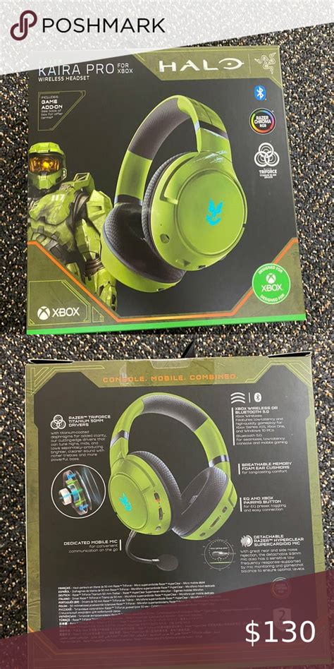 Razer Kaira Pro Wireless Gaming Headset for Xbox Series X Halo Infinite ...