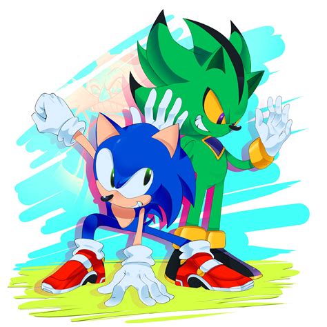 Sonic vs. Nazo by SlickEvan on Newgrounds