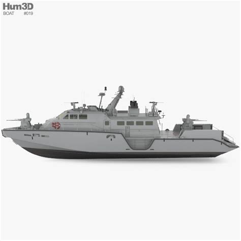 Mark VI patrol boat 3D model - Ship on Hum3D