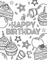 Free printable Happy Birthday coloring Page Download It At Https  sketch template