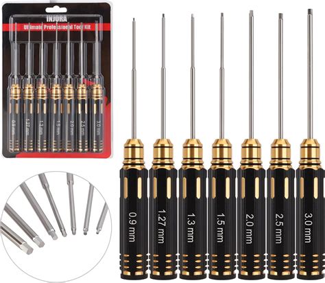 Amazon.com: RC Car Tool Kit - Screwdriver Set (Flat, Phillips, Hex ...