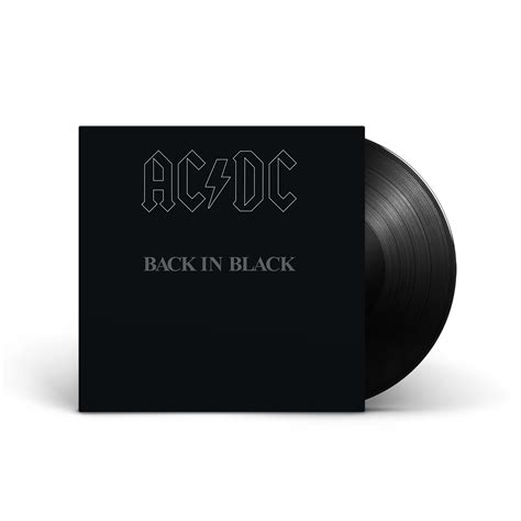 AC/DC Back In Black LP | Shop the Musictoday Merchandise Official Store